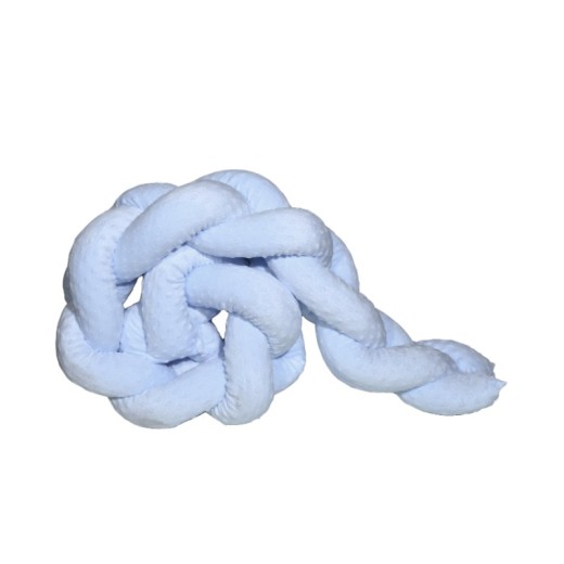 Πλεξούδα βελουτέ 20Χ200 cm Σιέλ Ανάγλυφη Design 921 Oliver Baby