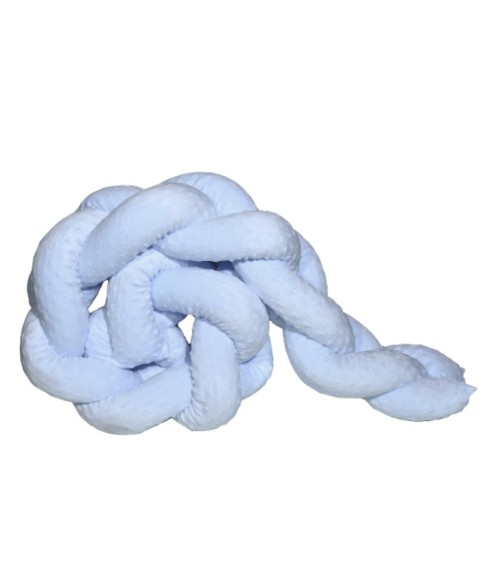 Πλεξούδα βελουτέ 20Χ200 cm Σιέλ Ανάγλυφη Design 921 Oliver Baby