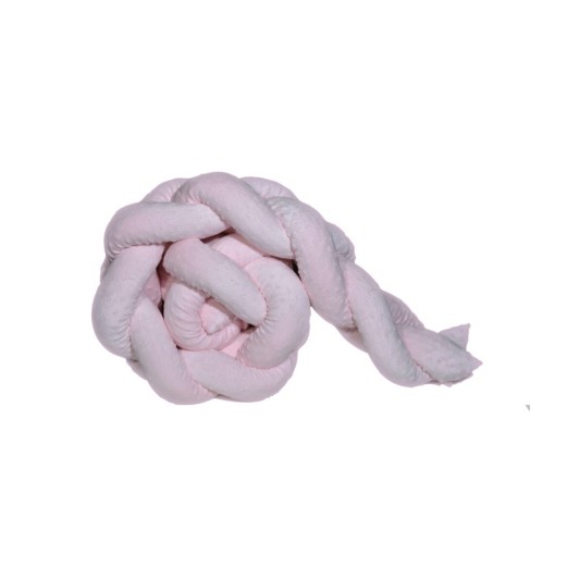 Πλεξούδα βελουτέ 20Χ200 cm Ροζ Ανάγλυφη Design 922 Oliver Baby