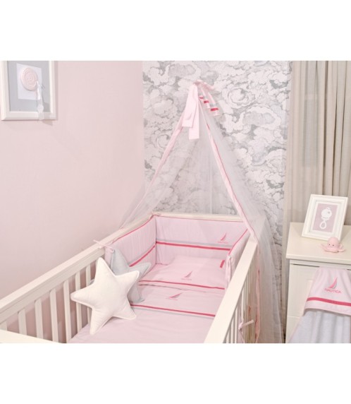 Σετ Προίκας 4 τεμαχίων Design 922 Ροζ-Καρρώ