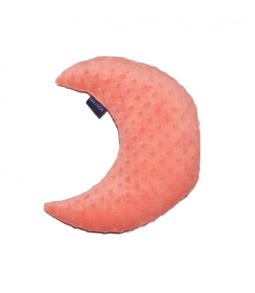 Διακοσμητικό Μαξιλάρι Βελουτέ Φεγγάρι Ανάγλυφο Design 945 Κοραλλί