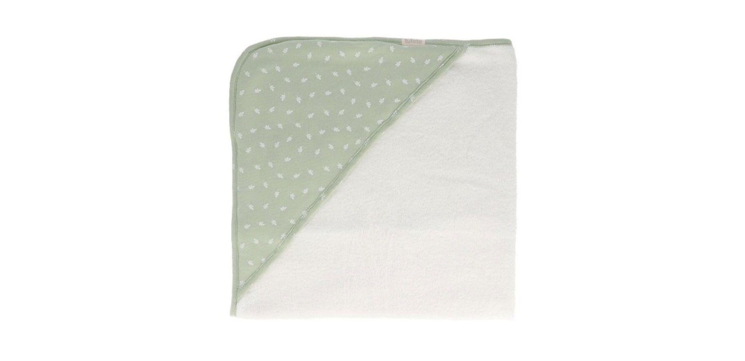 Μπουρνούζι Τρίγωνο - Leaves Πράσινο - Tutete