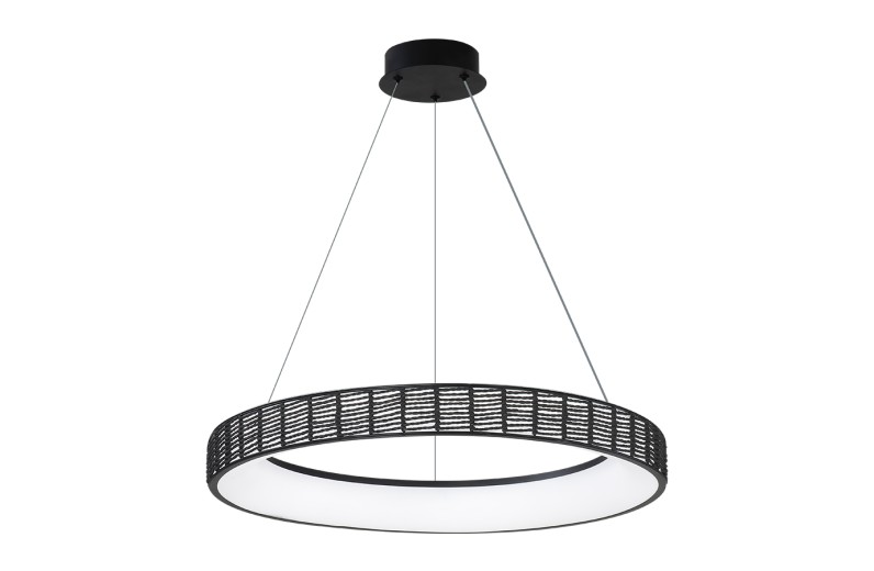 ΠΟΛΥΦΩΤΟ-ΚΡΕΜΑΣΤΟ ΦΩΤΙΣΤΙΚΟ LED-ΚΩΔ. FORTE-63P-BK
