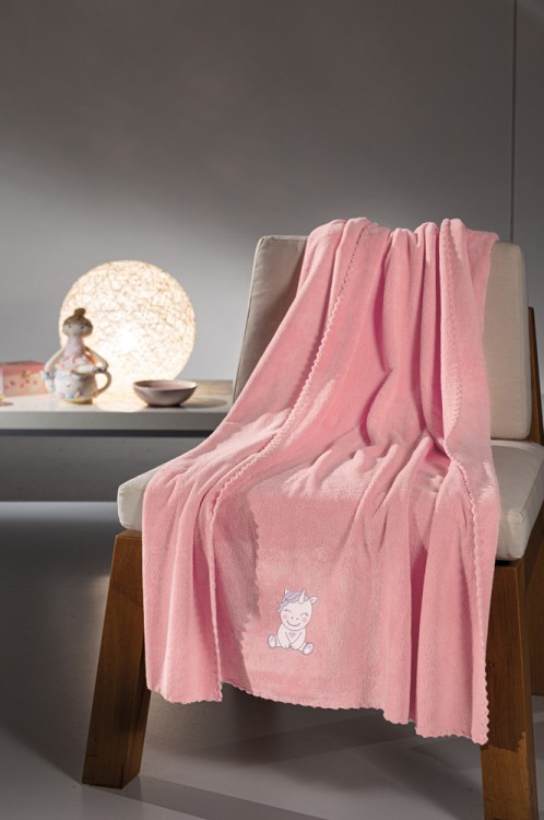 Βρεφική Κουβέρτα Mythical Pink 100x140