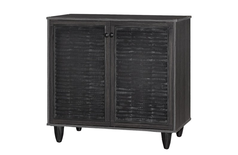 Παπουτσοθήκη-ντουλάπι Ronan pakoworld χρώμα wenge 70.5x35x66εκ