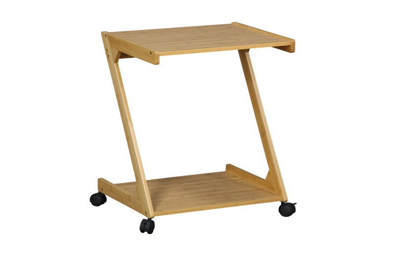 Βοηθητικό τραπέζι Fit pakoworld MDF φυσικό 50x39x59εκ