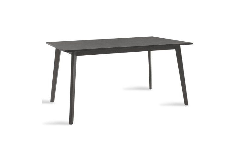 Τραπέζι Benson pakoworld MDF σε rustic grey απόχρωση 150x90x75εκ