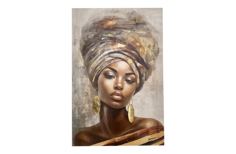 Πίνακας σε καμβά Siena I Inart 80x3x120εκ