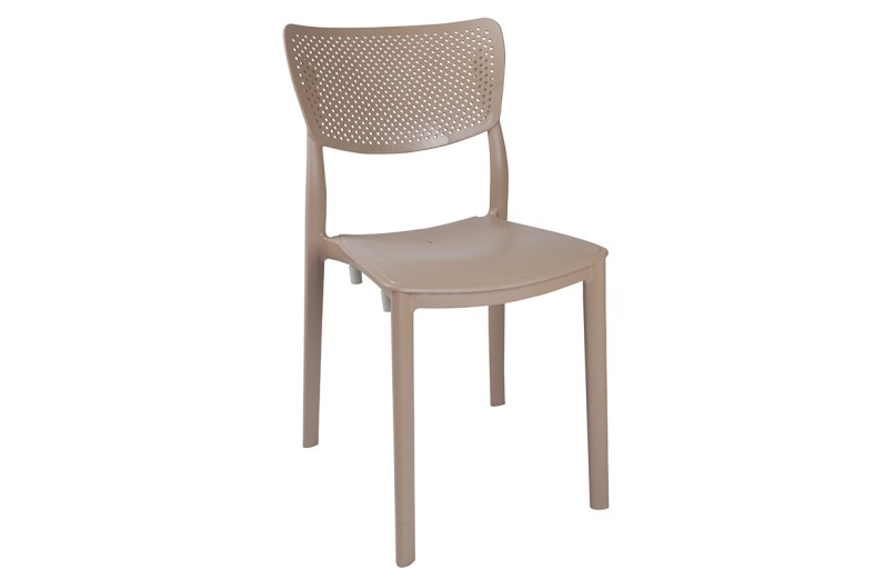 Καρέκλα Ignite pakoworld PP cappucino