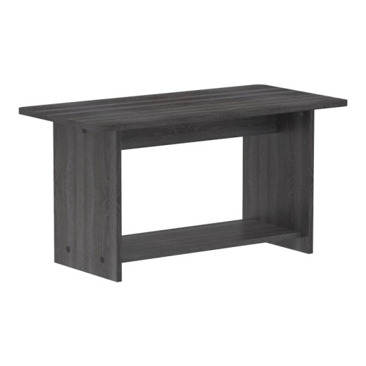 Τραπέζι Kumba pakoworld σε ανθρακί-wenge απόχρωση 80x40x42εκ