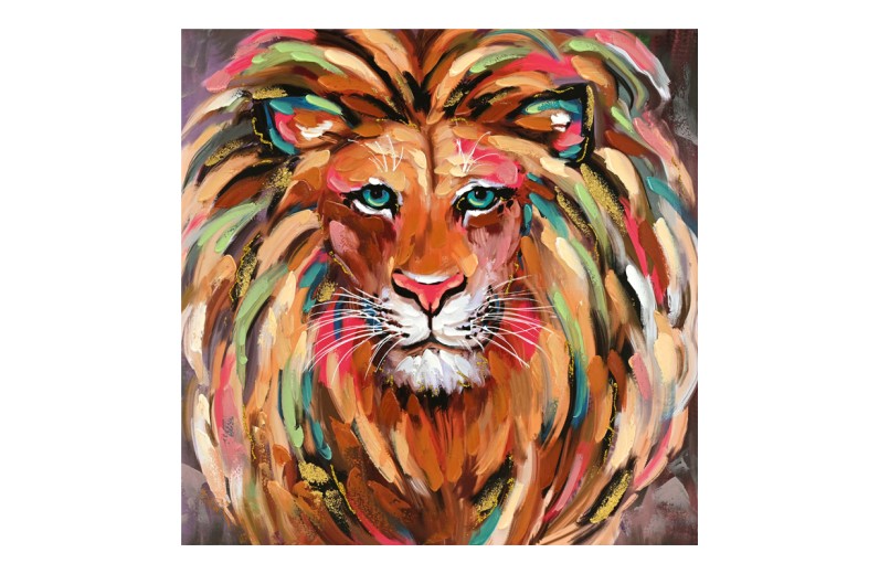 Πίνακας σε καμβά Martin Inart 80x3x80εκ