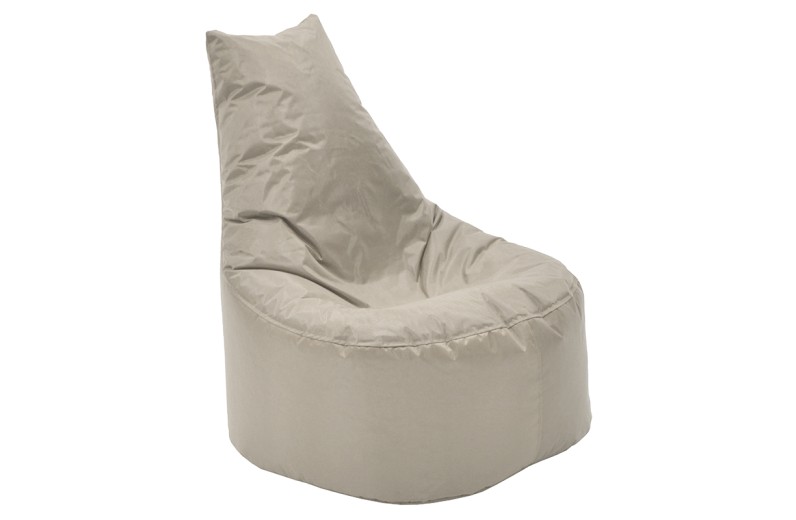 Πουφ πολυθρόνα Norm PRO pakoworld αδιάβροχο μπεζ