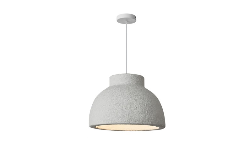 Φωτιστικό οροφής Jenila pakoworld E27 ps λευκό Φ59x40εκ