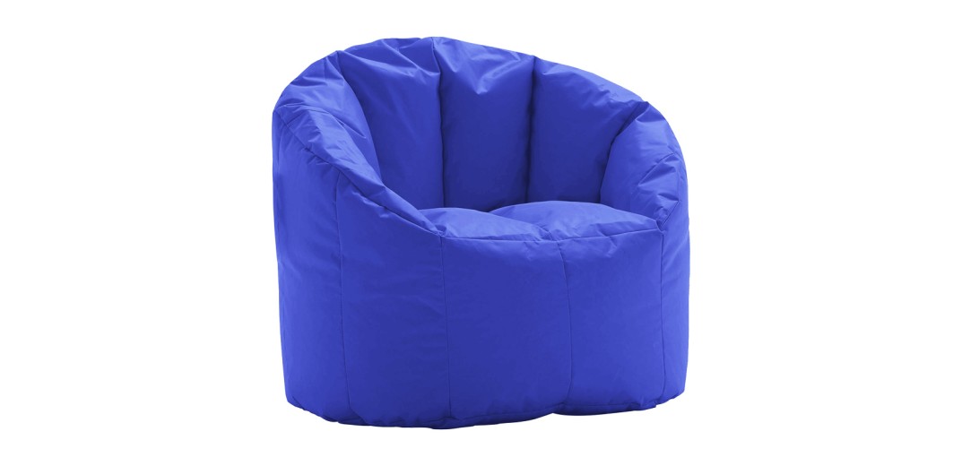 Πολυθρόνα Kerlon pakoworld αδιάβροχο σε μπλε απόχρωση Φ80x65εκ