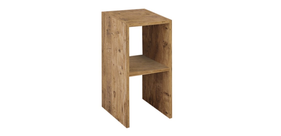 Κομοδίνο Deseo pakoworld σε oak απόχρωση  30x30x60εκ