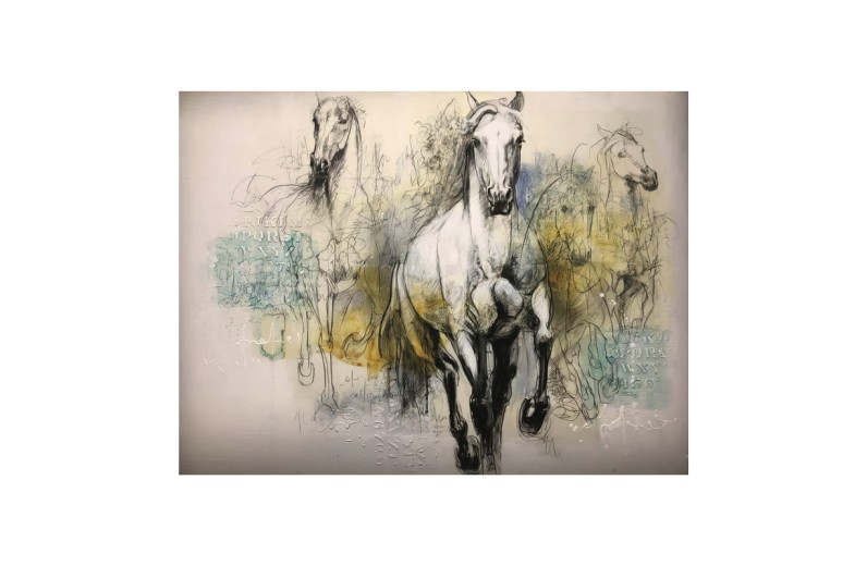 Πίνακας σε καμβά Nordik pakoworld ψηφιακής εκτύπωσης 65x1.8x46εκ