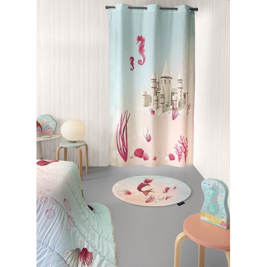 Koυρτίνα Soft-Touch Mermaid με Τρουκς