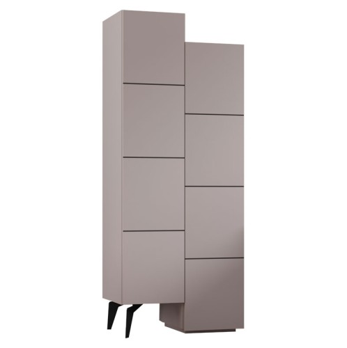 Στήλη Romane pakoworld μόκα 62.2x37.4x155.4εκ