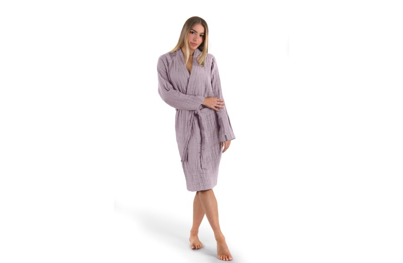 Μπουρνούζι Supreme Amethyst  + Πουγκί Καλλυντικών