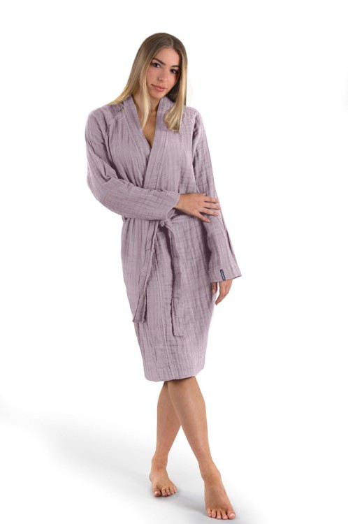 Μπουρνούζι Supreme Amethyst Medium + Πουγκί Καλλυντικών