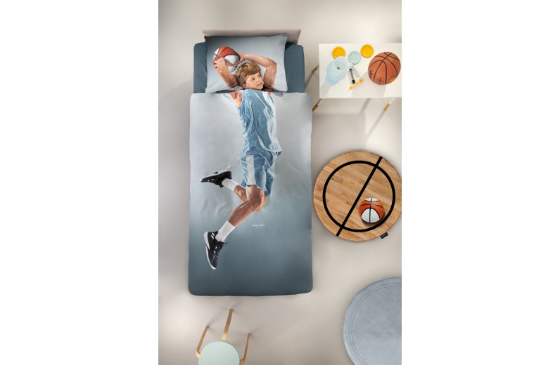 Παπλωματοθήκη & Μαξιλαροθήκη Hoop Cotton