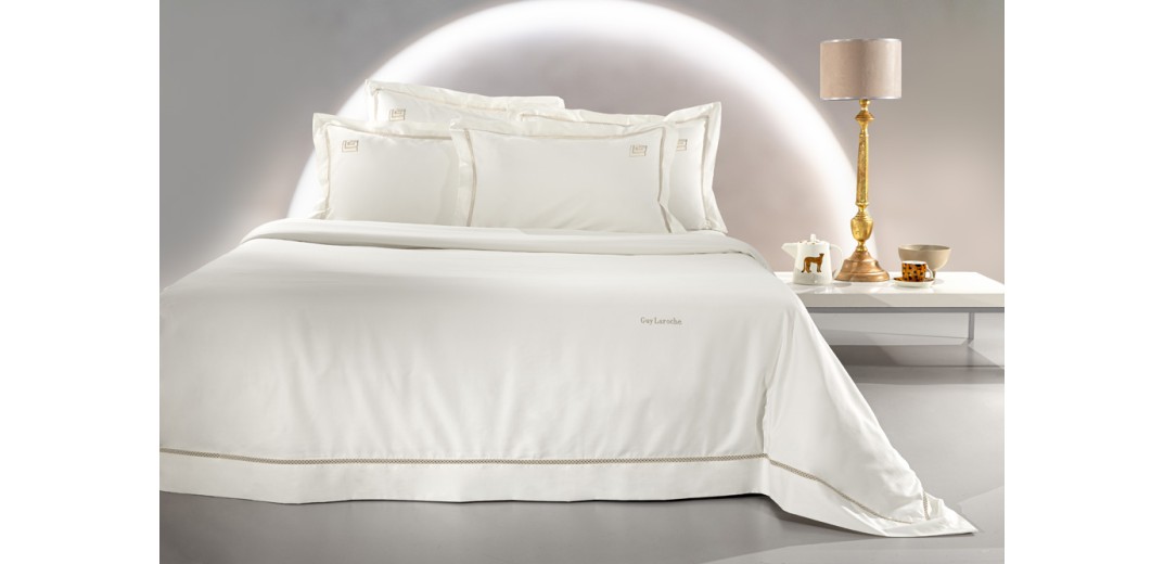 Σετ 3τμχ Παπλωματοθήκη Blend Ecru-Ivory