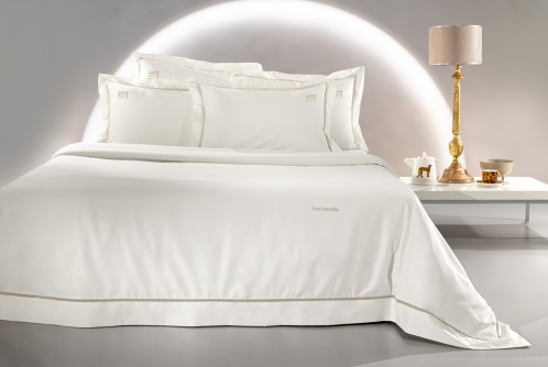 Σετ 3τμχ Παπλωματοθήκη Blend Ecru-Ivory