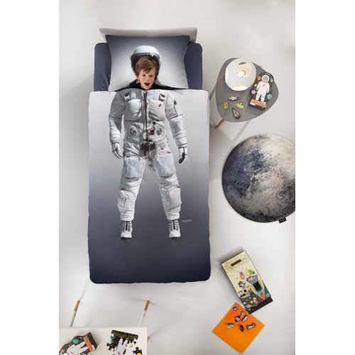 Παπλωματοθήκη & Μαξιλαροθήκη Space Cotton