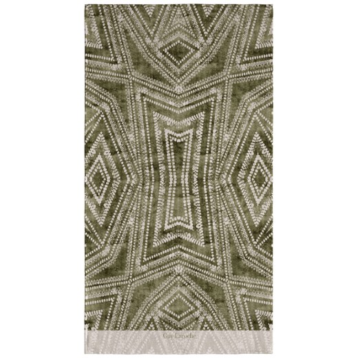 Πετσέτα Θαλάσσης Velour Printed 2203 Khahi 100x175