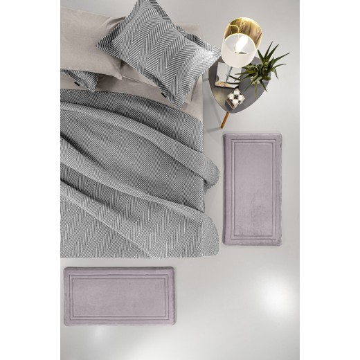 Σετ 2τμχ Χαλί Softy Melanze