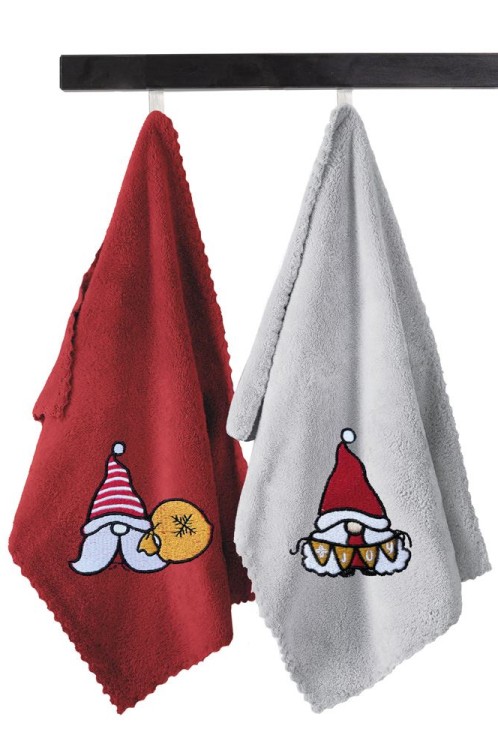 Πετσέτα Κουζίνας Χριστουγεννιάτικη Set 4