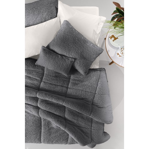 Πάπλωμα Mouton Anthracite 220x240