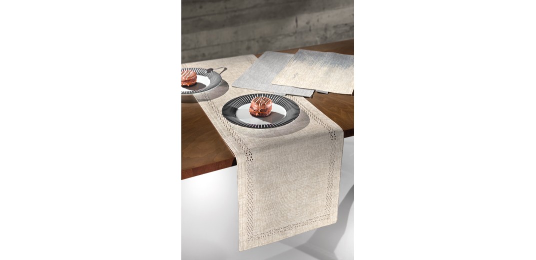 Σουπλά 3042 Beige Silver 45x33