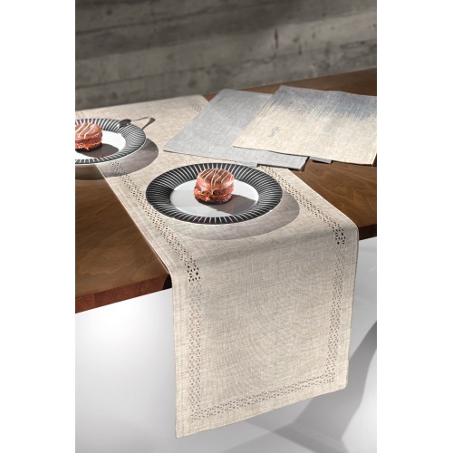 Σουπλά 3042 Beige Silver 45x33