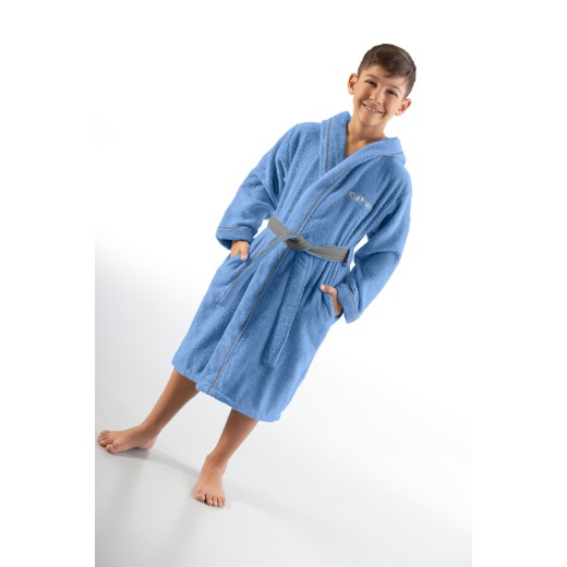 Παιδικό Μπουρνούζι Kiddies Blue
