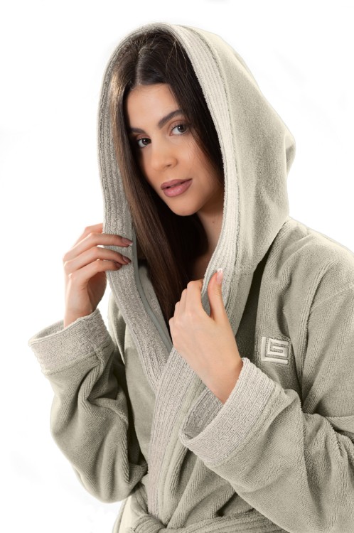 Μπουρνούζι Monogram Khaki Large