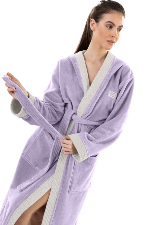 Μπουρνούζι Monogram Lavender Small