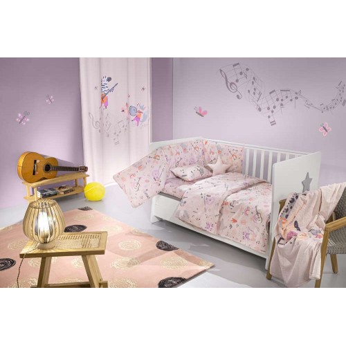 Σετ 3τμχ. Βρεφικά Σεντόνια Jazz Lilac