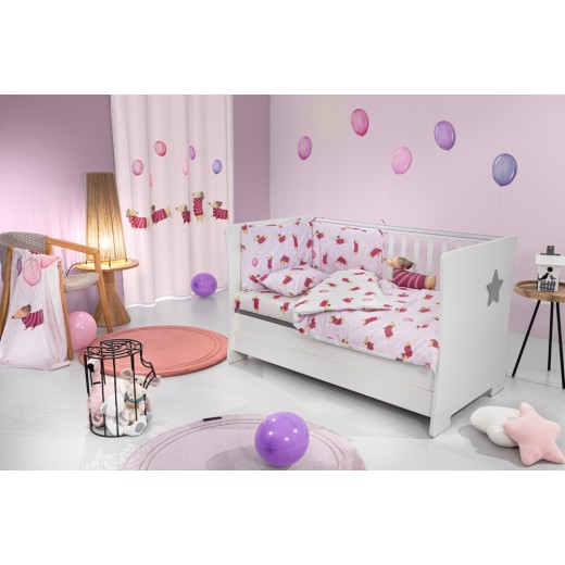 Σετ 3τμχ Βρεφική Προίκα Pet Fuchsia