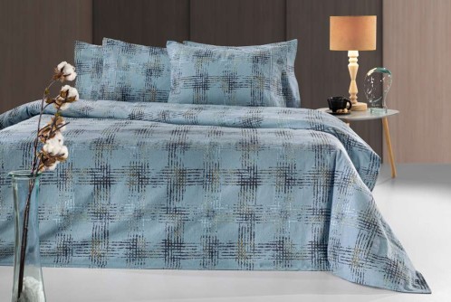Σετ 3τμχ Παπλωματοθήκη Mezzo Raf Flannel