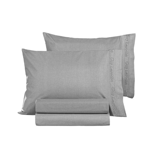 Ζεύγος Μαξιλαροθήκες Color Plus Silver