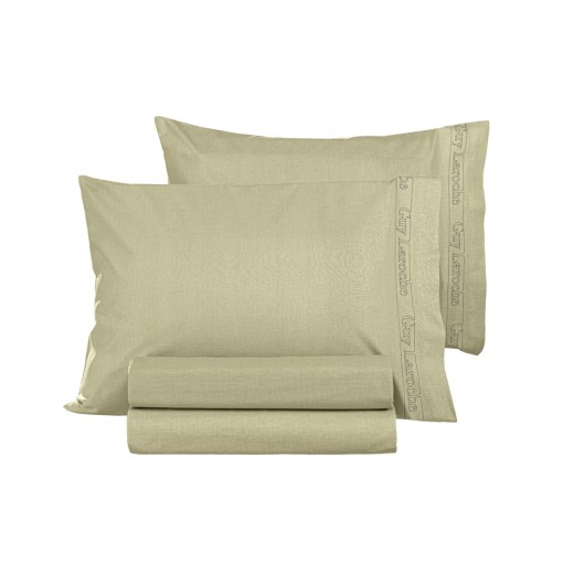 Ζεύγος Μαξιλαροθήκες Color Plus Olive