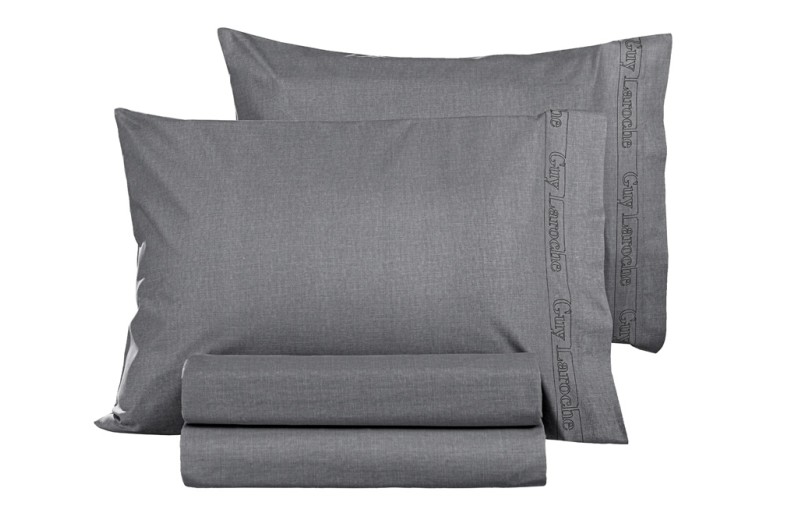 Ζεύγος Μαξιλαροθήκες Color Plus Anthracite