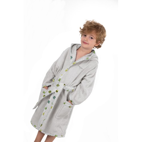 Παιδικό Μπουρνούζι Monsters Lime