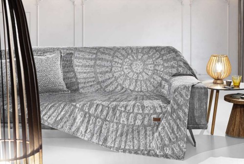 Ριχτάρι Siren Grey 1θέσιος 180x150