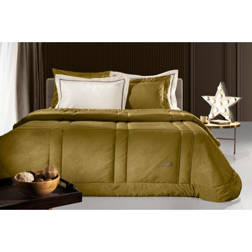 Πάπλωμα Crystal Velvet Golden 220x240