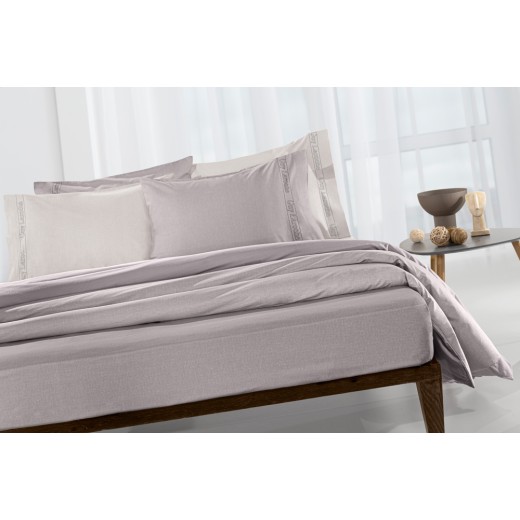 Σεντόνι Color Plus Melanze με Λάστιχο