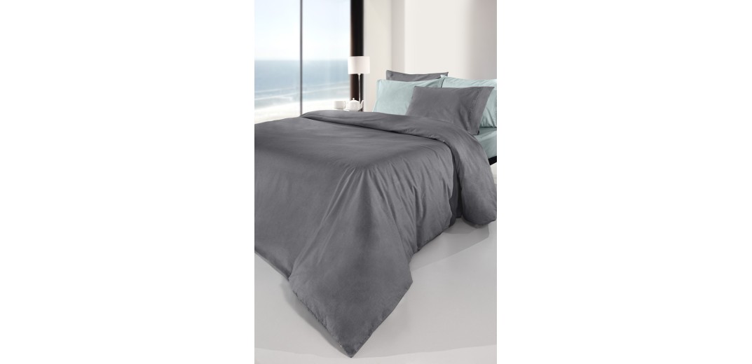 Σεντόνι Color Plus Anthracite με Λάστιχο