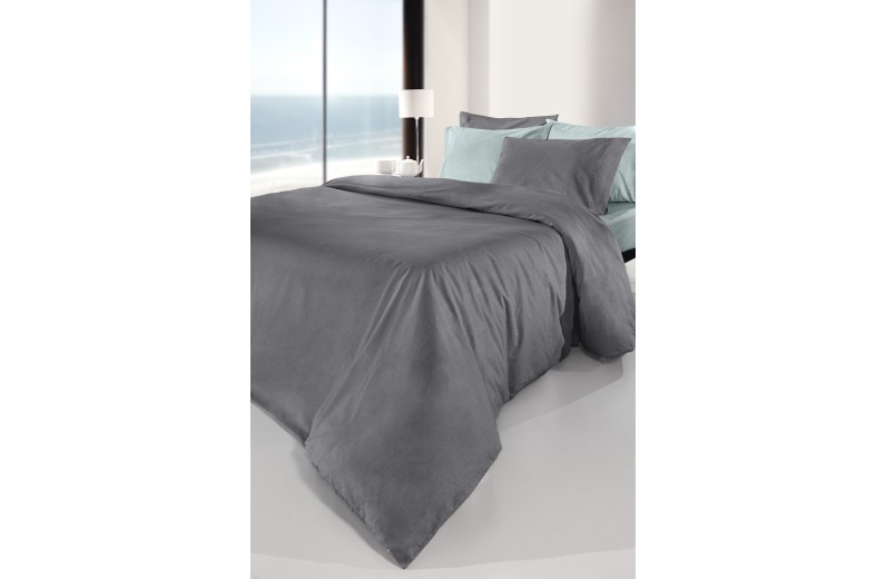Σεντόνι Color Plus Anthracite με Λάστιχο