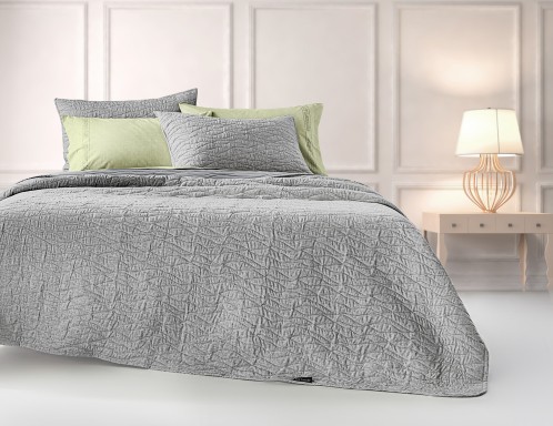 Σετ 2τμχ Κουβερλί Shadow Grey 